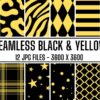Black and Yellow Seamless
