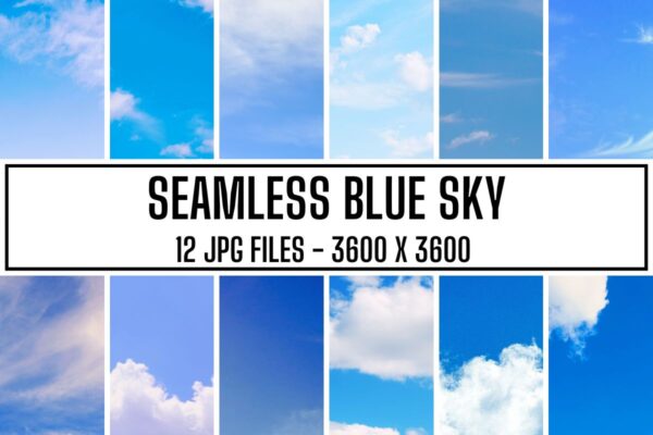 Blue Sky Seamless Backgrounds