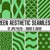 Green Aesthetic Seamless Backgrounds