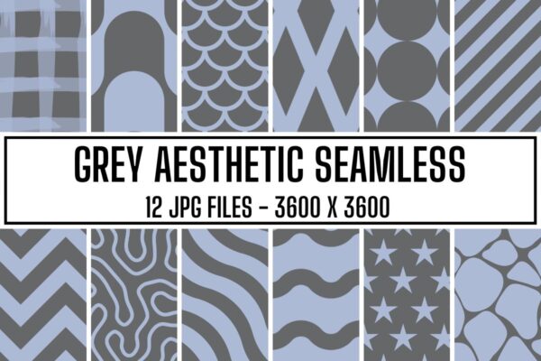 Grey Aesthetic Seamless Backgrounds