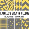 Grey and Yellow Seamless
