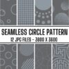 Grey Circle Pattern