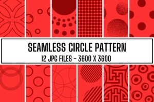 Red Circle Patterns