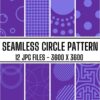 Violet Circle Pattern