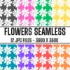 Flowers Seamless Patterns