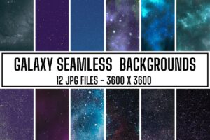 Galaxy Seamless Backgrounds