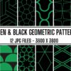 xr:d:DAFevrnr6s8:84,j:1993039200,t:23040208 Green & Black Geometric Patterns