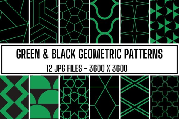 xr:d:DAFevrnr6s8:84,j:1993039200,t:23040208 Green & Black Geometric Patterns