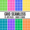 Grid Seamless Patterns