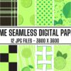 Lime Seamless Digital Paper