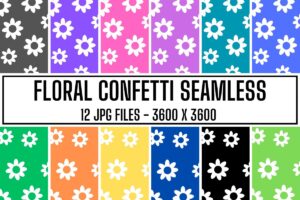 Floral Confetti Seamless