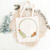 Circle Floral Frame Watercolor