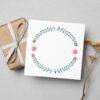 Greenery Wreath Frame Watercolor