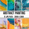 Abstract Painting Digital Paper #2