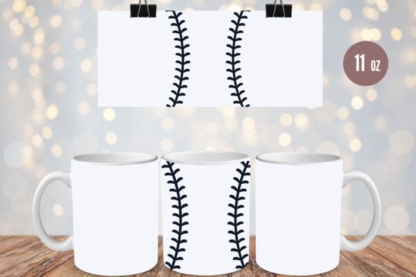 Baseball Sport Tumbler & Mug Wraps
