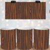 Brown Wood Tumbler & Mug Wraps