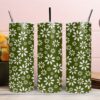 Daisy Flower Tumbler & Mug Wraps