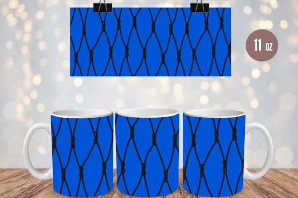Fishing Net Tumbler & Mug Wraps