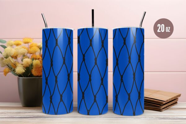 Fishing Net Tumbler & Mug Wraps