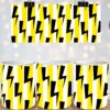 Lightning Bolt Yellow Stripe Tumbler & Mug Wraps