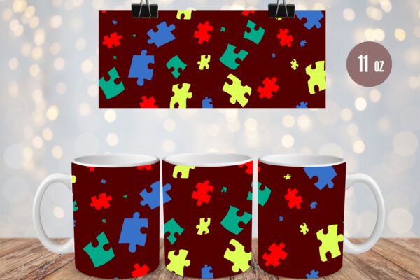 Puzzle Tumbler & Mug Wraps
