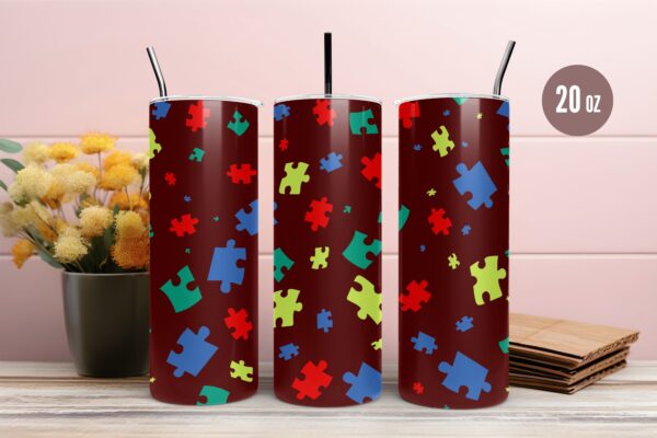 Puzzle Tumbler & Mug Wraps