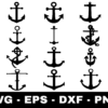 Anchor SVG Bundle