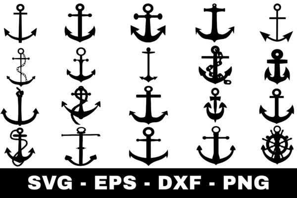 Anchor SVG Bundle
