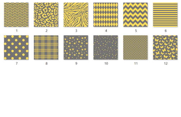 Grey and Yellow Seamless