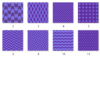 Violet Aesthetic Seamless Background
