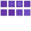 Violet Circle Pattern