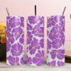 Violet Flower Tumbler & Mug Wraps