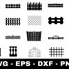 Fence SVG Bundle