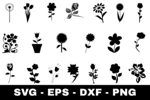 Flower SVG Bundle