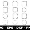 Frame SVG Bundle