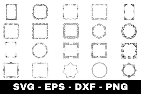 Frame SVG Bundle