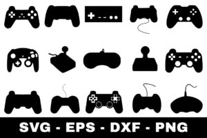 Game Controller SVG Bundle