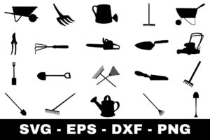 Garden Tools SVG Bundle