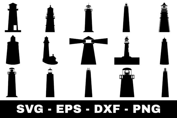 Lighthouse SVG Bundle