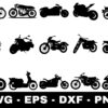 Motorcycle SVG Bundle 1 Motorcycle SVG Bundle